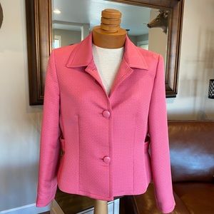 pink style and Co blazer size 10p